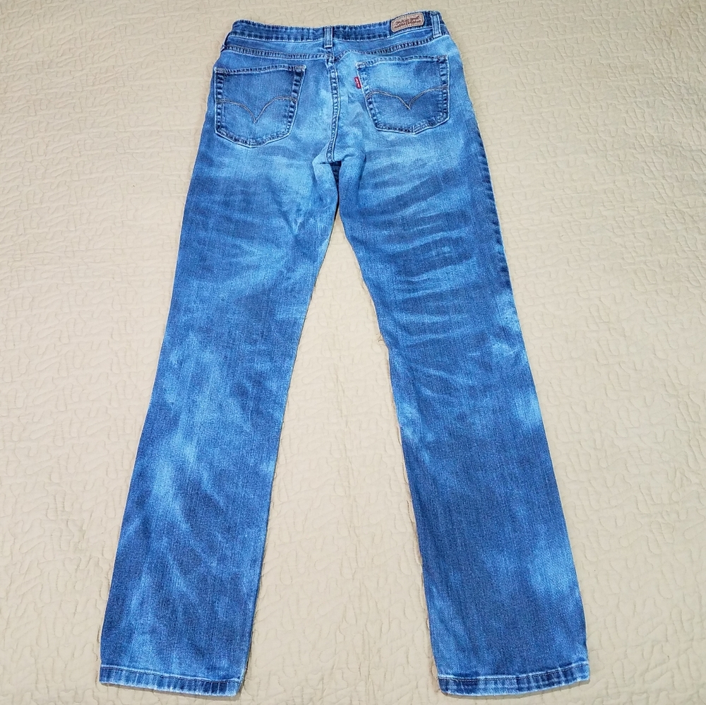 Levis Bleach dyed Mid Rise jeans size 28 - Picture 7 of 7
